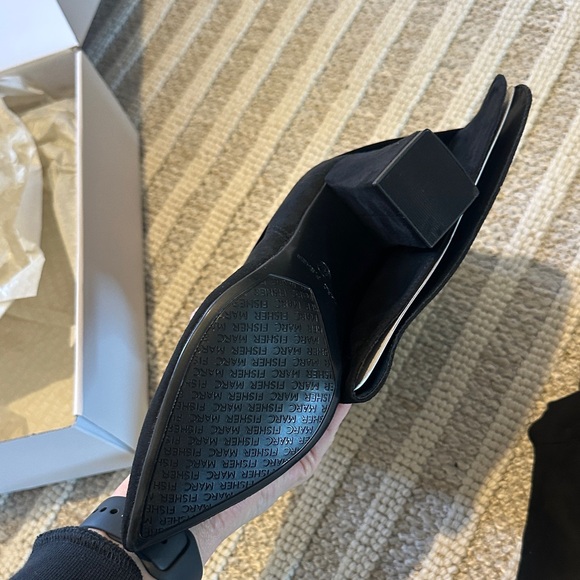 Marc Fisher High Rise Boots Black - Picture 4 of 6